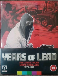 YEARS OF LEAD FIVE CLASSIC ITALIAN CRIME THRILLERS 1973-1977 BLU-RAY NEW Sealed - Imagen 1 de 3