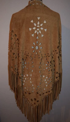 Capa bronceada Curations Caravan talla única recortada Missy RN#129297 NUEVA SIN ETIQUETAS Foto 1 de 4