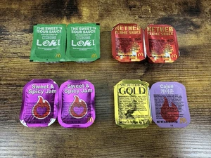 McDonald’s McNugget Sauce - Gold  Loki Nether Flame Spicy Jam Cajun - Not Opened - Picture 1 of 1