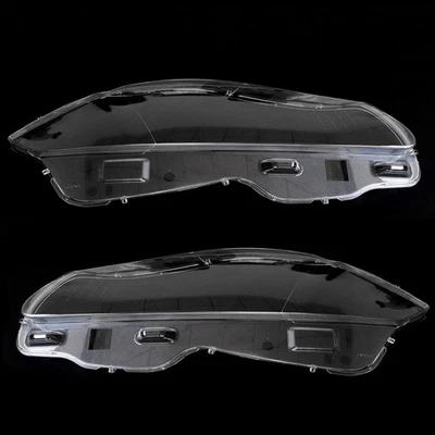 Cubierta de lente de faro delantero transparente 2 piezas para Jaguar XJ XJL 2010-2019 Foto 1 de 4