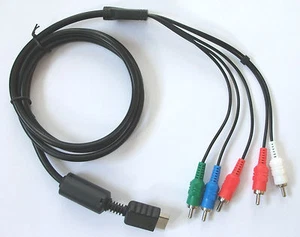 USA SELLER New PS2 Playstation 2 High Definition HD Component AV Cable TV Cord - Picture 1 of 4