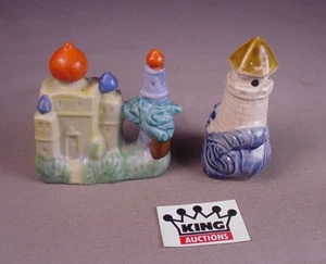 Vintage Aquarium Ornaments Fish Tank Castle Lighthouse Japan ceramic decorations - Picture 1 of 5