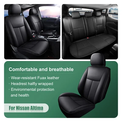For Nissan Altima 2013-2018 S,SV,SR &2017-2018 SL Car 5-Seat Covers Front&Rear Foto 1 de 4