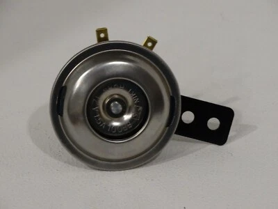 Edelstahl Hupe, 12V, 72 mm Durchmesser,E-geprüft, 100dB - Bild 1 von 2