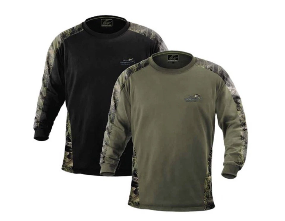 Camisa Gary Yamamoto GYCB Algodón Manga Corta Camuflaje de Pescado Negra/Camuflaje XL Foto 1 de 1