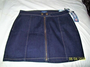NUEVA CON ETIQUETAS FALDA VAQUERA MUJER AZUL ESPECIAS TALLA 5 - Imagen 1 de 7