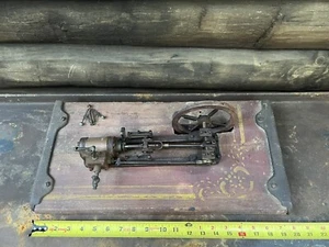 19th C. LIVE STEAM ENGINE -Large 20” FOLK ART - Picture 1 of 23
