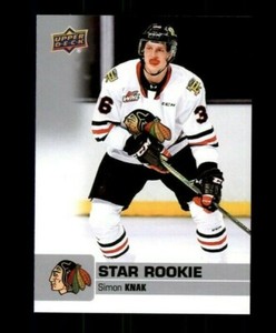  2019-20 Upper Deck CHL #349 Simon Knak SP (ref 104453)