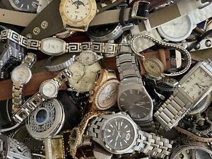 HUGE Vintage to Now Watch Lot 80 Pieces Brut Armitron Timex Casio Citizen Geneva