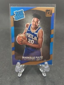 2017-18 Donruss Rated Rookie Markelle Fultz #200 Philadelphia 76ers - Picture 1 of 2