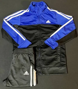 Adidas Athletic Sports Boys Kids Youth Outfit Worn Once Great Condition Size 7 - Picture 1 of 2