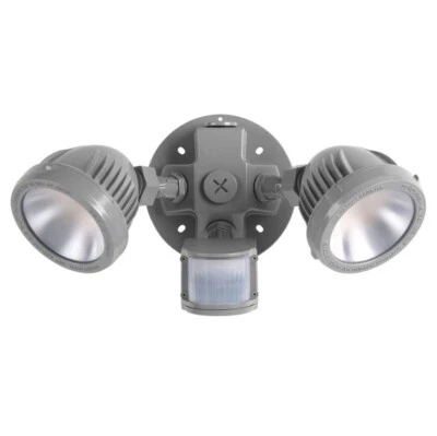 Progress Lighting P6341-8230K 13-Watt LED Metallic Grey Outdoor Flood Light - Image 1 of 4