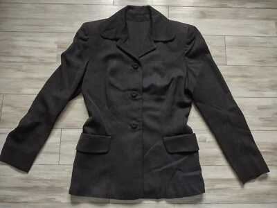 Vintage Women's Delmoor Originals Black Blazer - Image 1 of 4