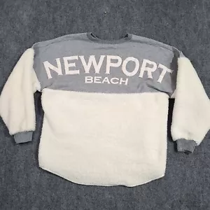 Newport Beach Spirit Jersey Womens Medium Sherpa Sweatshirt - Picture 1 of 9