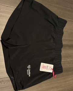 Justice Active girls sz. 16p/18p Black sport shorts. Exc. condition - Picture 1 of 8