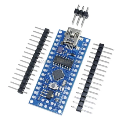 Nano V3.0 ATmega168 16M 5V Mini USB Microcontroller CH340G Adapter For Arduino F - Bild 1 von 3