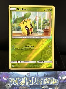 Pokemon Card Sunkern 7/236 Reverse Holo Rare Cosmic Eclipse NM - Picture 1 of 2