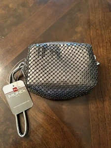Mundi Mini Wristlet In Pewter - NWT - Picture 1 of 7