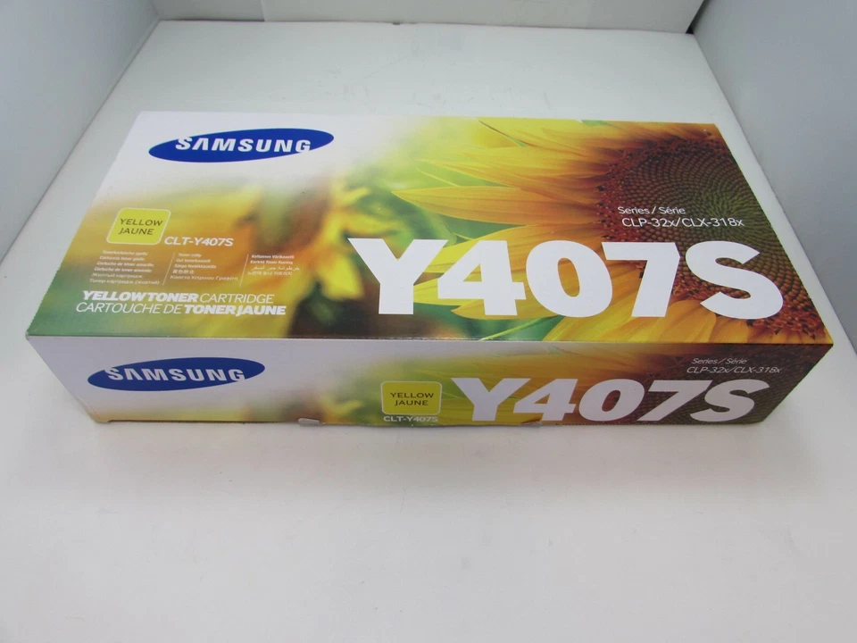 Samsung CLT-Y407S Yellow Toner Cartridge Single Pack - Image 1 of 1