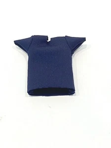 KC-T-DB: 1/12 dunkelblaues kurzärmliges T-Shirt für 6" ~ 7" Körper  - Bild 1 von 2