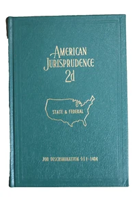 American Jurisprudence State & Federal 2d volume 45A Job Discrimination 1-1404 - Picture 1 of 7