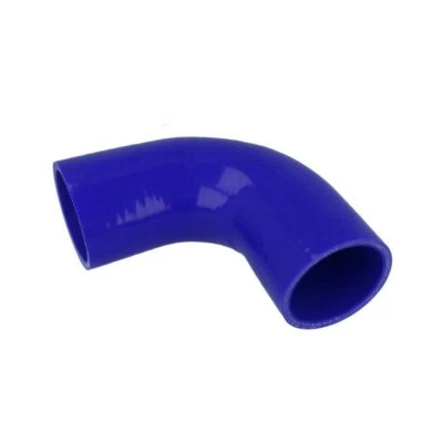 curva manicotto raccordo intercooler hose silicone 90° 60mm 4 strati blu boost  - Imagen 1 de 3