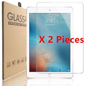 2 Pieces Premium Clear Tempered Glass Screen Protector for Apple iPad Mini 1/2/3