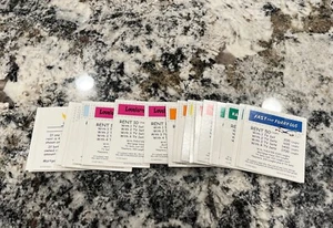 Monopoly Looney Tunes 28 Title Deed Cards 1999 Property Pieces Only - Picture 1 of 3