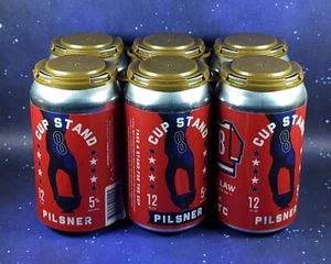 Latas de cerveza Alex Ovechkin Cup Stand 2018 x6 Washington Capitals Stanley Cup Hockey - Imagen 1 de 15