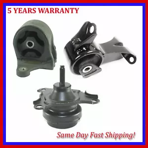 For Honda Civic 2003-2005 1.3L Hybrid Engine Motor & Trans Mount Auto Trans 3PCS - Picture 1 of 11