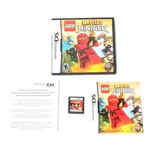 LEGO Battles Ninjago Nintendo DS 2011 Manual Completo Multijugador Probado Funciona - Imagen 1 de 15