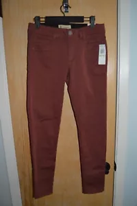 Jeans skinny alla caviglia Democracy AB Technology taglia 4 rosso mirtillo - Foto 1 di 11