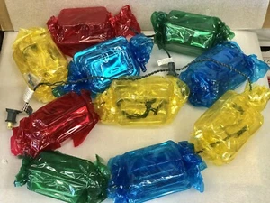 1990’s Novelty Oversized 'Hard Candy' Light String Garland Holiday Christmas - Picture 1 of 16