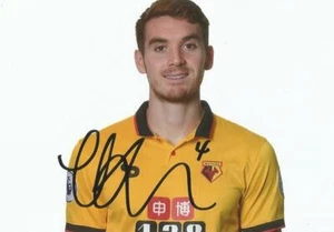WATFORD & ABERDEEN: TOMMIE HOBAN SIGNED 6x4 PORTRAIT PHOTO+COA - Picture 1 of 1