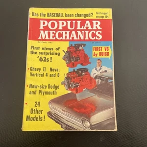 VINTAGE ORIGINAL RETRO Magazine Journal Popular Mechanics Shop Tool 1961 Man Art - Bild 1 von 11