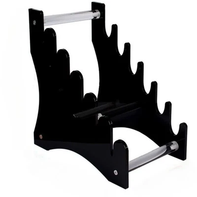 Soporte de exhibición de cuchillos soporte de acrílico transparente soporte de almacenamiento para cuchillos Foto 1 de 4