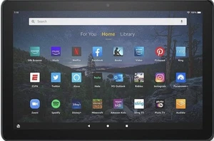 Works Great Amazon Fire HD 10 Tablet One Is Black and One Is Lavender  - Picture 1 of 3