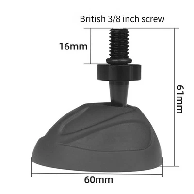 For Stable Tripod Feet Non Slip Rubber with 135 Degree Angle Adjustment - Image 1 of 3