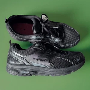 Skechers Go Run Consistent 220034 Black Running Sneakers Women Size 11 /READ - Picture 1 of 16
