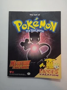 The Art of Pokémon The First Movie 1999 Mewtwo Strikes Back Viz Nintendo - Imagen 1 de 5