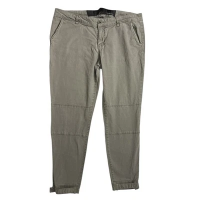 Pantalones chinos informales JOE'S verde oliva claro utilitarios talla 30 para mujer Foto 1 de 4