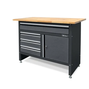 Weber Werkbank Holzarbeitsplatte Werkstattschrank Werkzeugschrank Arbeitsplatte - Bild 1 von 2