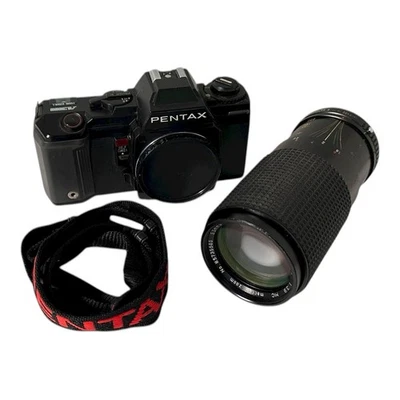 Pentax A3000 35mm SLR Film Camera w/ Albinar 80-200mm Lens - Image 1 of 4