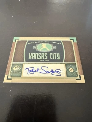 Bret Saberhagen 2012 Sp Signature Auto Autograph - Image 1 of 2