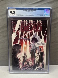 Walking Dead Deluxe #19 Comic CGC 9.8 Darboe CVL Purple Foil Logo Variant - Bild 1 von 1
