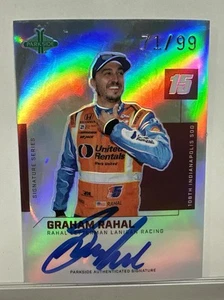 Parkside Indycar Pacific 500 Graham Rahal 2024 autografiado #71/99 SSGR - Imagen 1 de 4