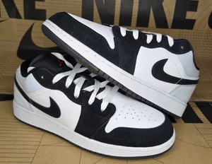 New Nike Air Jordan 1 Low SE GS sz 7y White Red Black Wmns sz 8.5 HF3188 106 - Picture 1 of 6