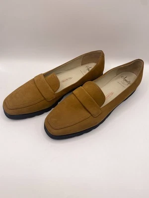 Mocasín Giuliano para mujer AMALFI BY RANGONI marrón secuoya Tiffany Nubuk talla 10W Foto 1 de 4