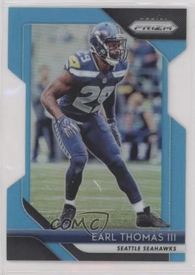 2018 Panini Prizm Light Blue Prizm /199 Earl Thomas III #20 - Image 1 of 2