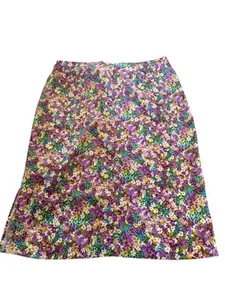 Rampage Rock Vintage 90er Y2K Coquette zierlich Midi feminin geblümt Größe 7 - Bild 1 von 6